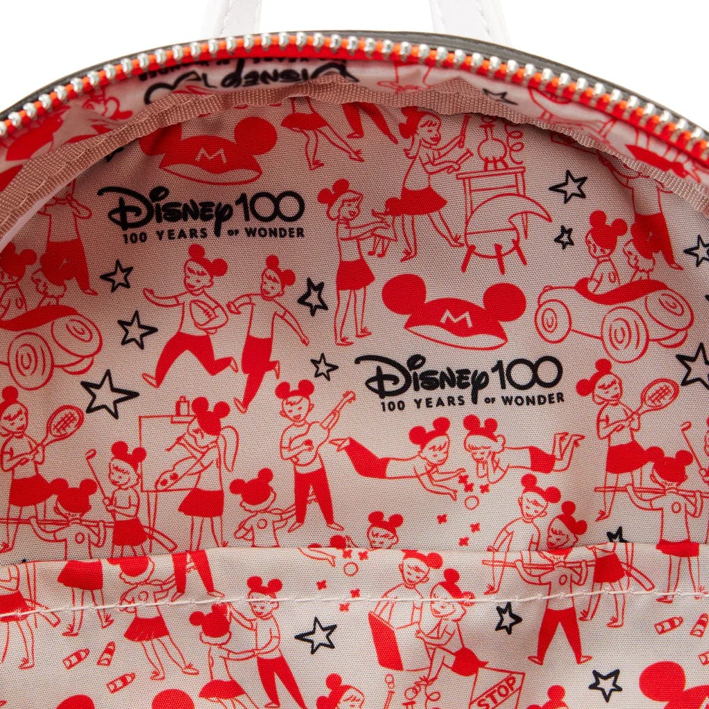 Loungefly Loungefly Disney 100th Mickey Mouse Club Mini Backpack Kawaii Gifts 671803451377