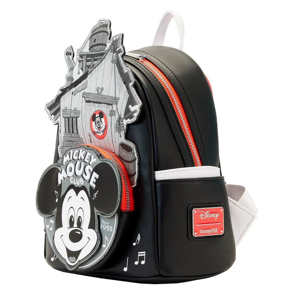 Loungefly Loungefly Disney 100th Mickey Mouse Club Mini Backpack Kawaii Gifts 671803451377