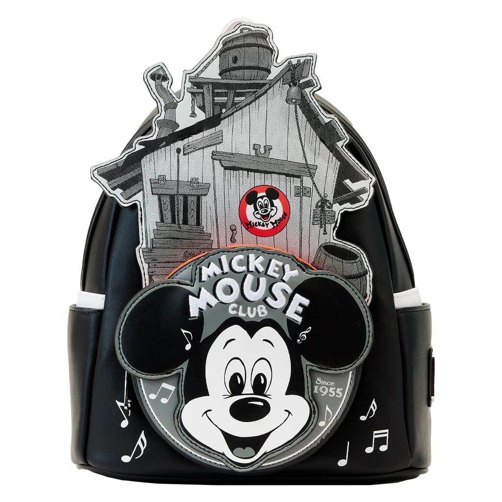 Loungefly Loungefly Disney 100th Mickey Mouse Club Mini Backpack Kawaii Gifts 671803451377