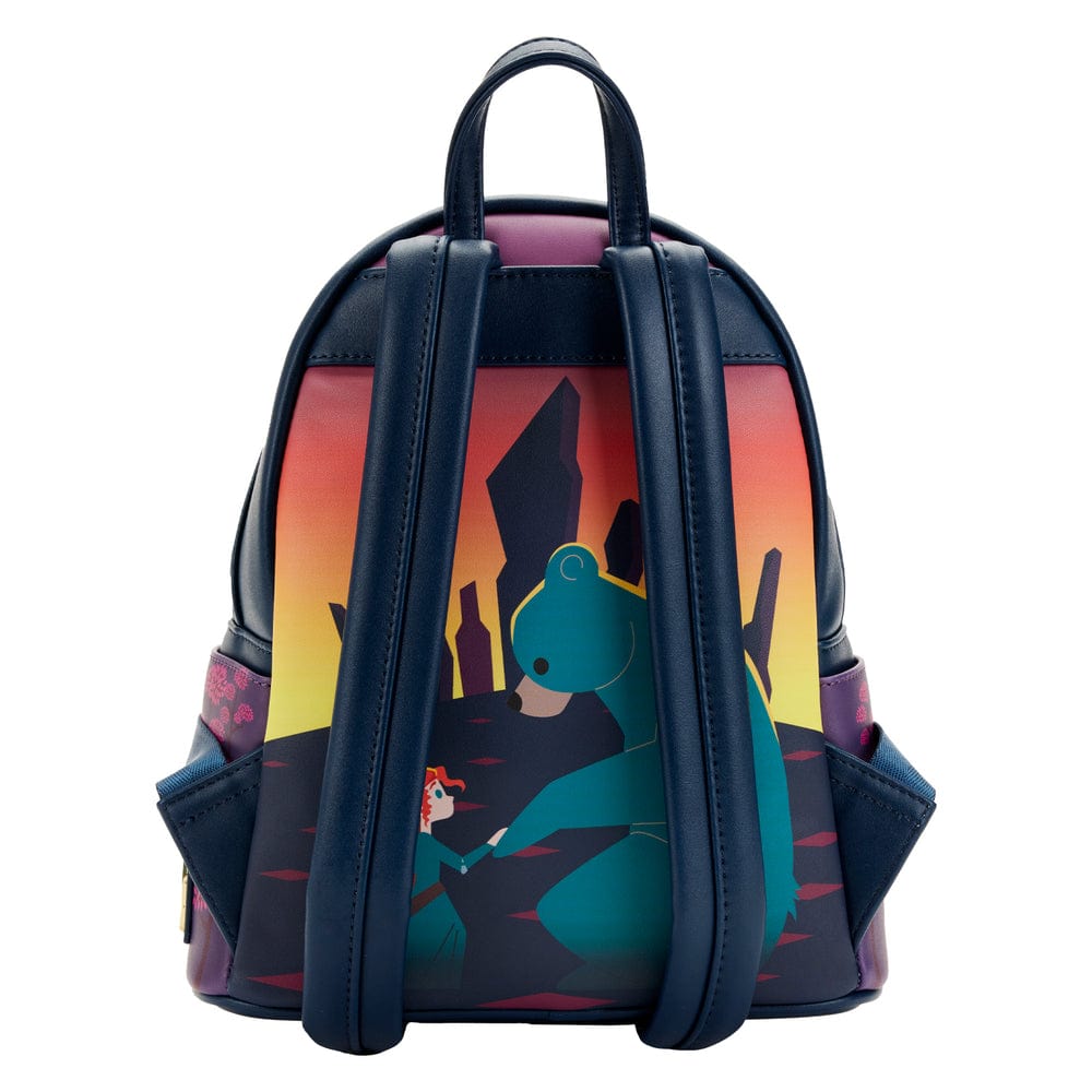 Loungefly Loungefly Disney Brave Princess Castle Mini Backpack Kawaii Gifts 671803417120