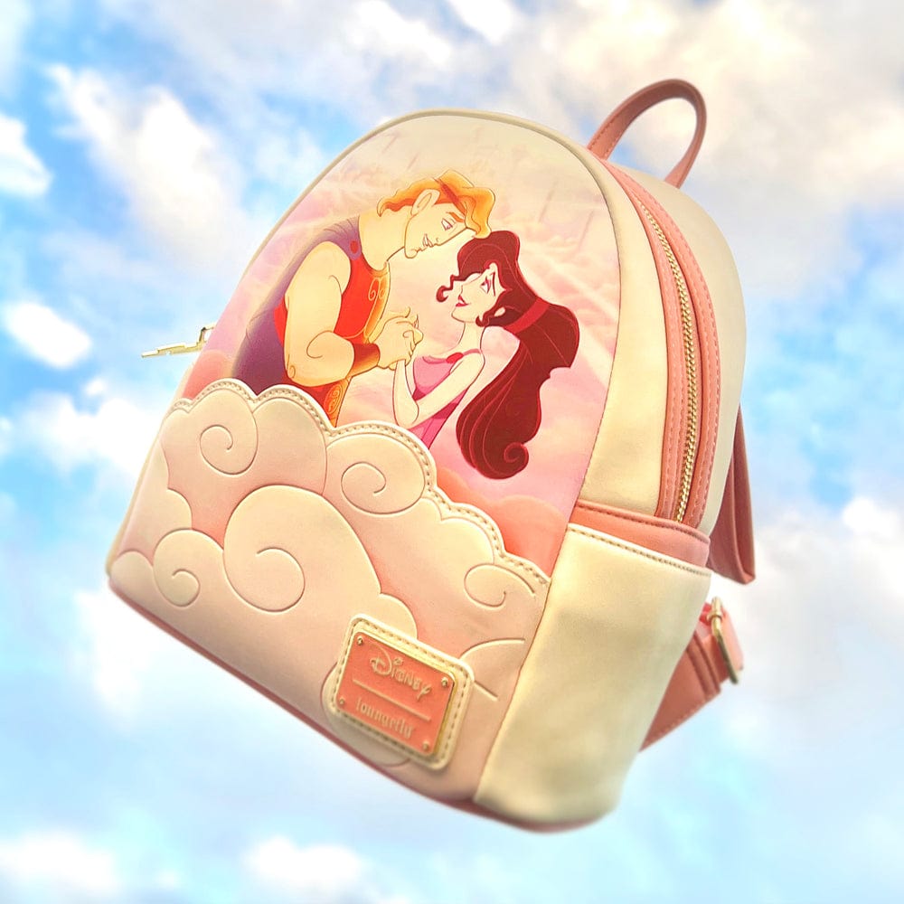 disney mini backpacks loungefly Hercules 25th Anniversary Meg and Hercules Mini-Backpack
