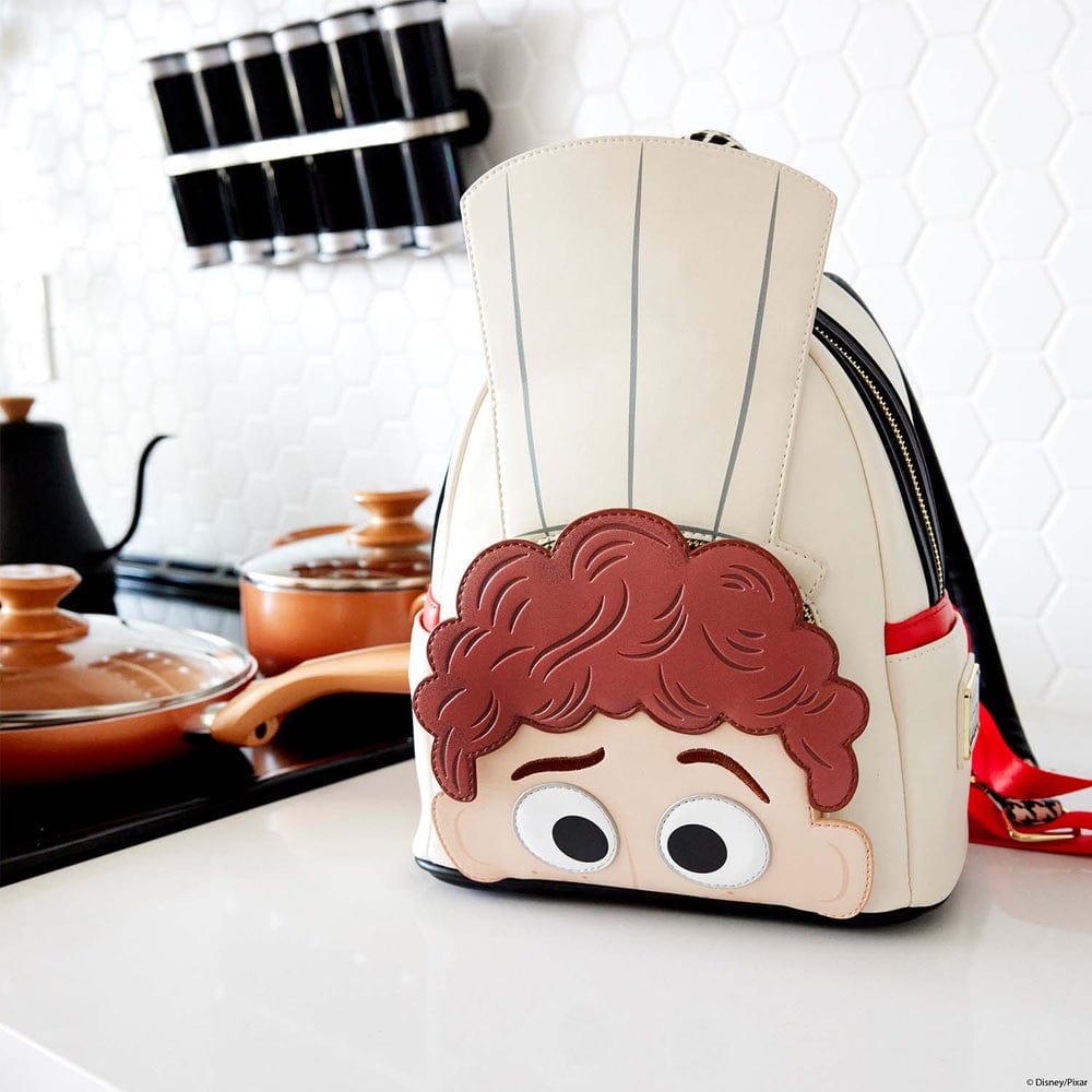 Loungefly Loungefly Disney Pixar Ratatouille 15th Anniversary Linguini Glow-in-the Dark Mini Backpack Kawaii Gifts 71803416789
