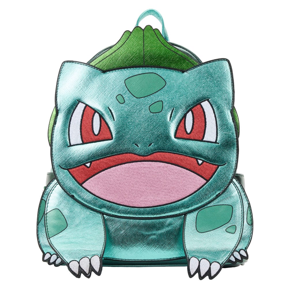 bulbasaur loungefly mini backpack Pokemon Metallic Bulbasaur Mini Backpack