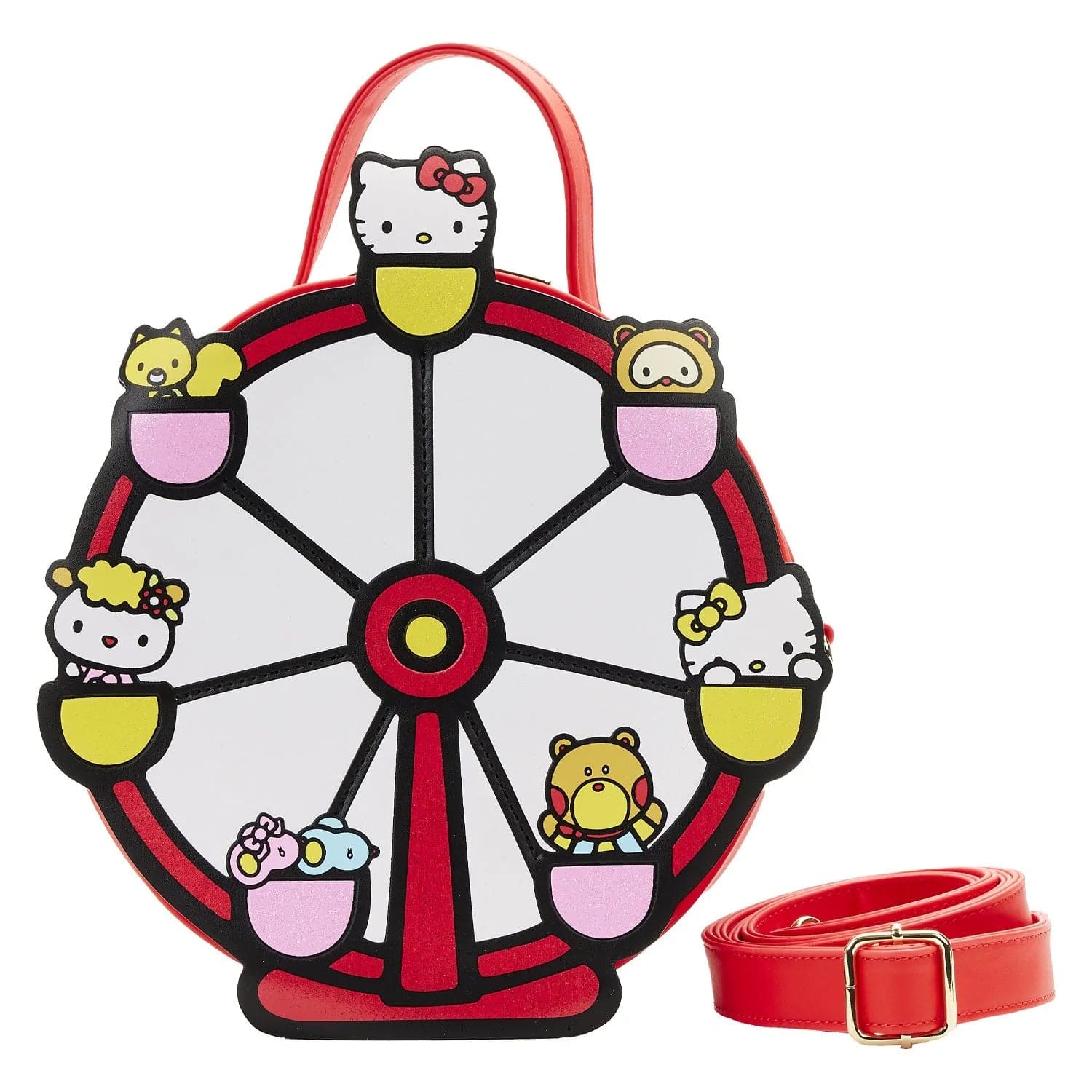Loungefly Loungefly Sanrio Hello Kitty And Friends Carnival Crossbody Bag Kawaii Gifts 71803441910