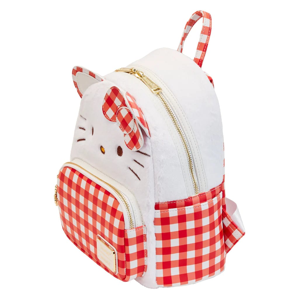 Loungefly Loungefly Sanrio Hello Kitty Gingham Mini Backpack Kawaii Gifts 671803447134