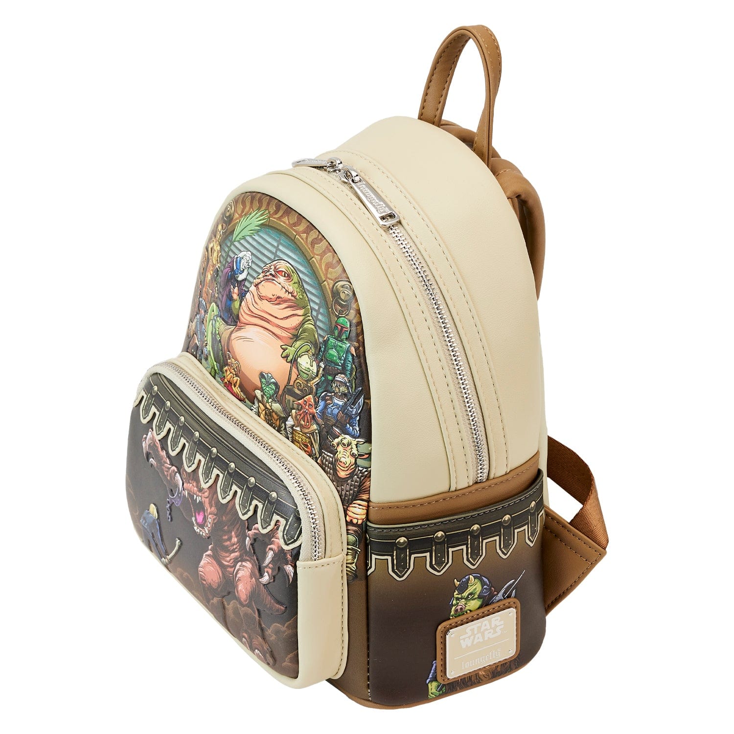 Loungefly Loungefly Star Wars Return of the Jedi 40th Anniversary Jabba's Palace Mini Backpack Kawaii Gifts 671803453623