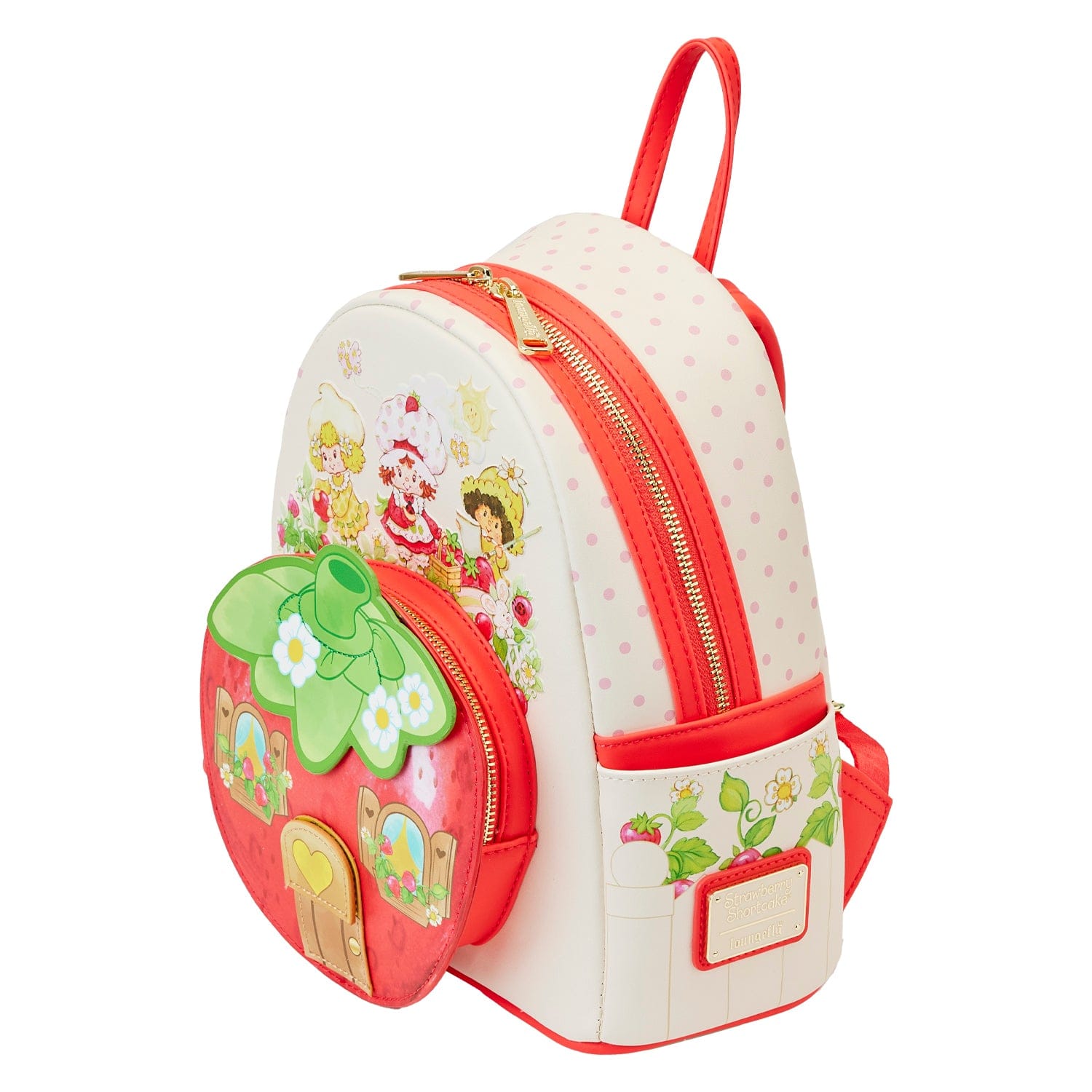 Loungefly Loungefly Strawberry Shortcake Strawberry House Mini Backpack Kawaii Gifts 671803452855