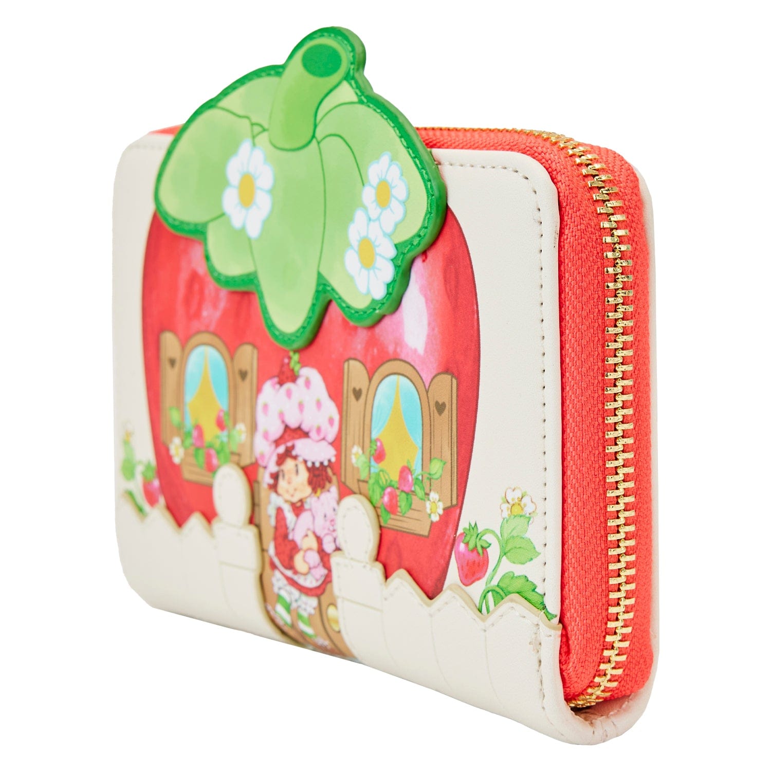 Loungefly Loungefly Strawberry Shortcake Strawberry House Zip Around Wallet Kawaii Gifts 671803452879