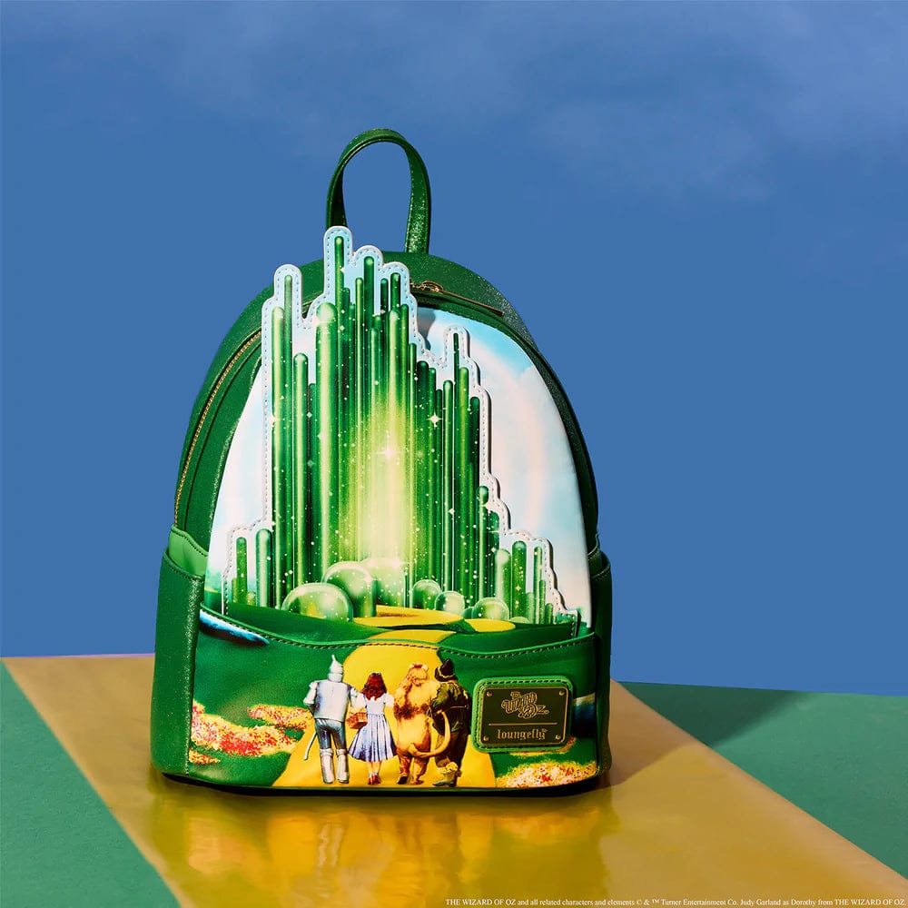 are all loungefly backpacks mini Wizard of oz Emerald City Mini Backpack