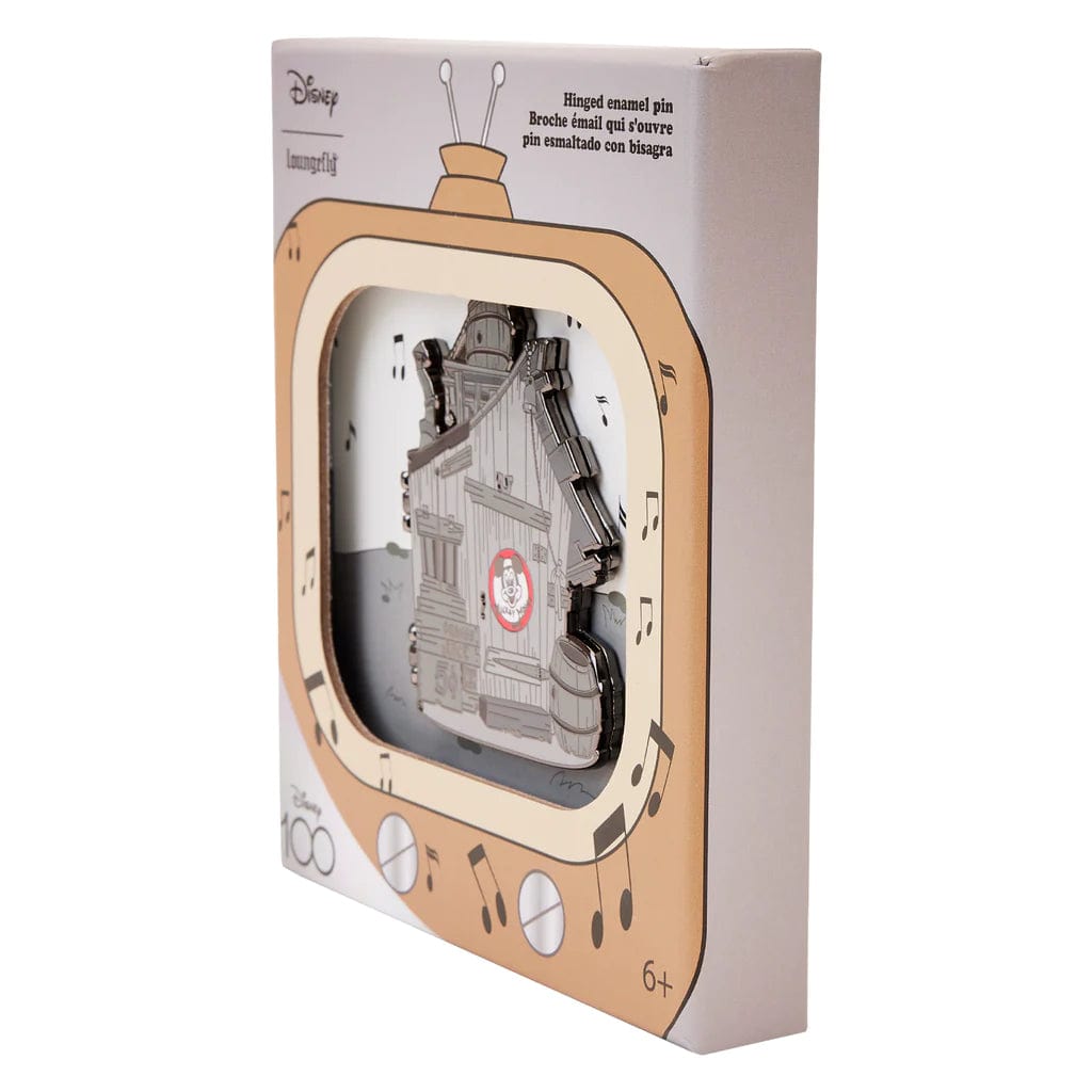 Loungefly Loungefly Disney 100th Mickey Mouse Club Hinged Pin Kawaii Gifts 671803451216