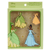 Loungefly Loungefly Disney Tiana Paper Doll Magnetic Pin Set Kawaii Gifts 71803420182