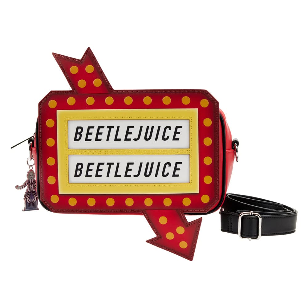 Loungefly Loungefly BeetleJuice Graveyard Sign Cross Bodybag Kawaii Gifts 71803437623