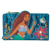 Loungefly Loungefly Disney The Little Mermaid Ariel Live Action Flap Wallet Kawaii Gifts 671803455429