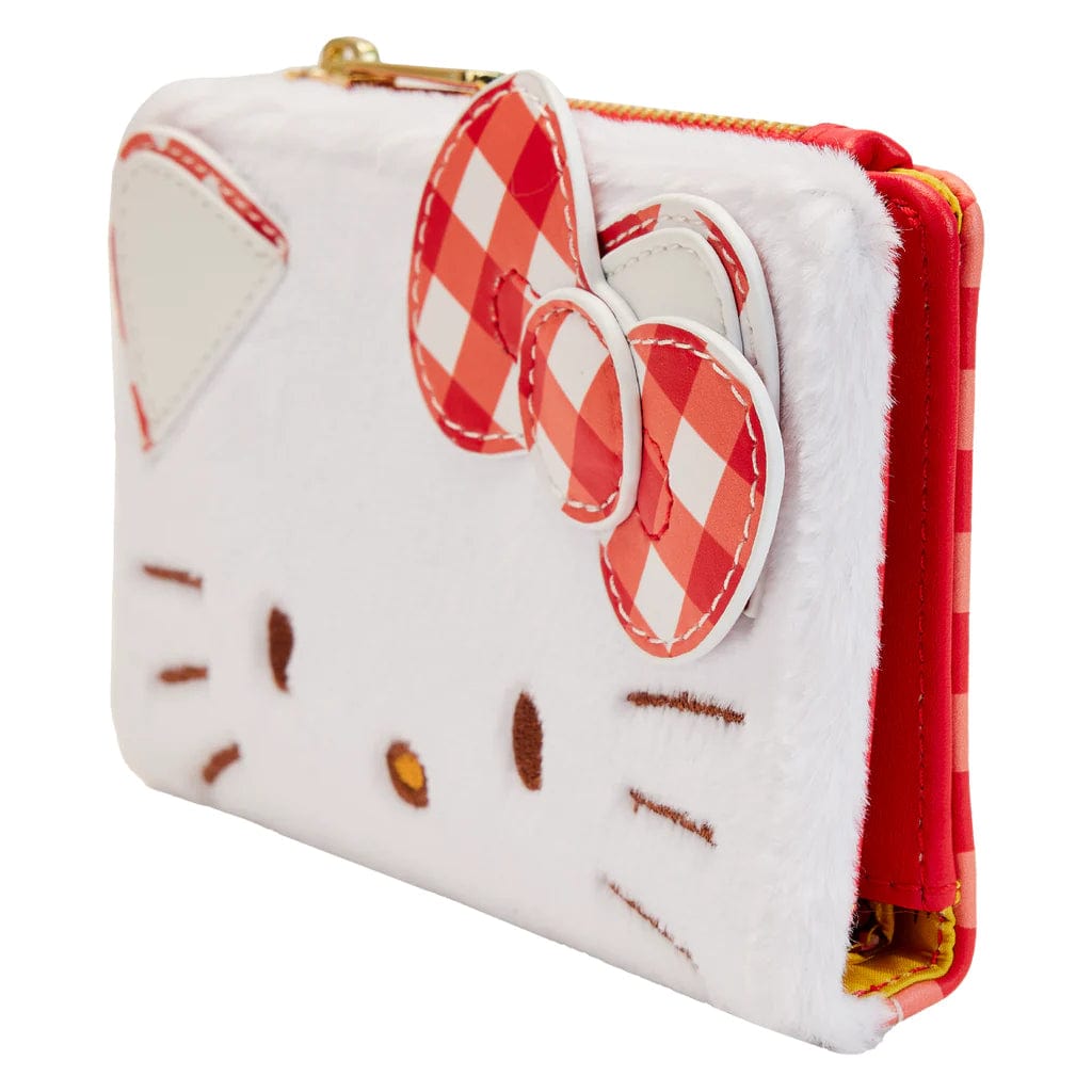 Loungefly Loungefly Sanrio Hello Kitty Gingham Cosplay Flap Wallet Kawaii Gifts 671803447318