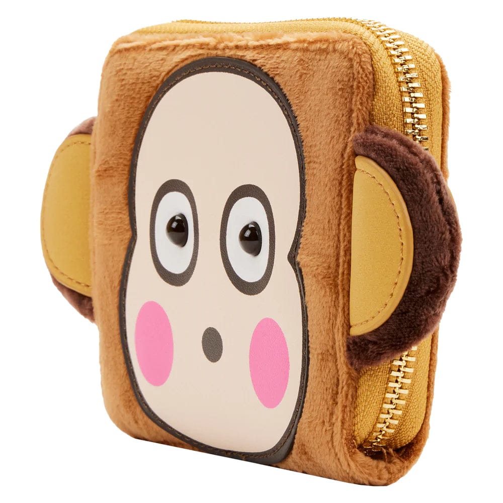 Loungefly Loungefly Sanrio Monkichi Cosplay Zip Around Wallet Kawaii Gifts
