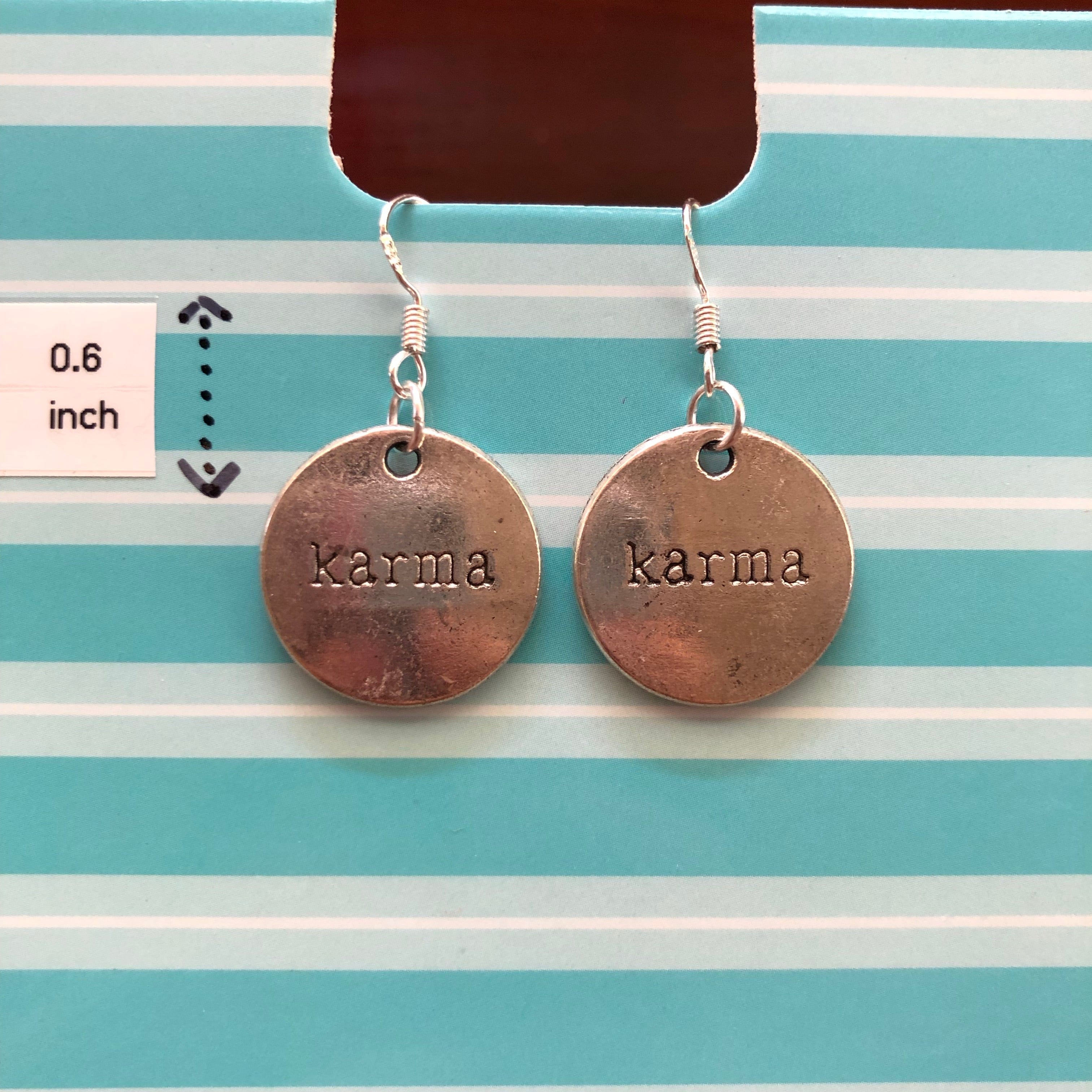 Macaron Karma Earrings with Silver Hooks Kawaii Gifts 27667091