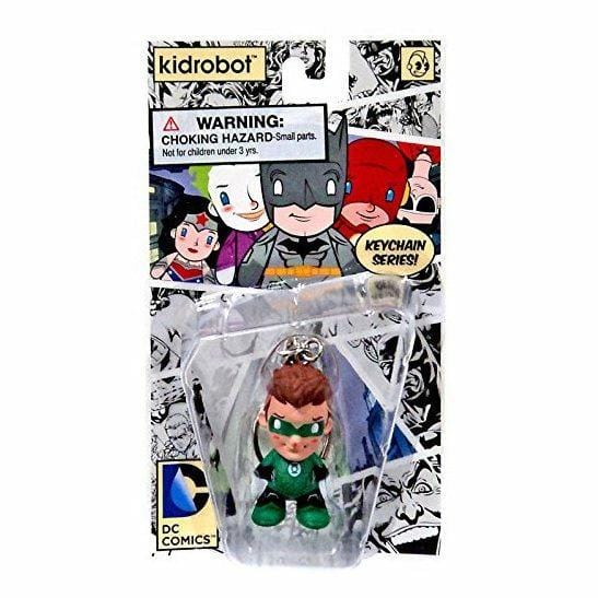 NECA Kidrobot x DC Universe Green Lantern 1.5" Keychain Kawaii Gifts 883975139407