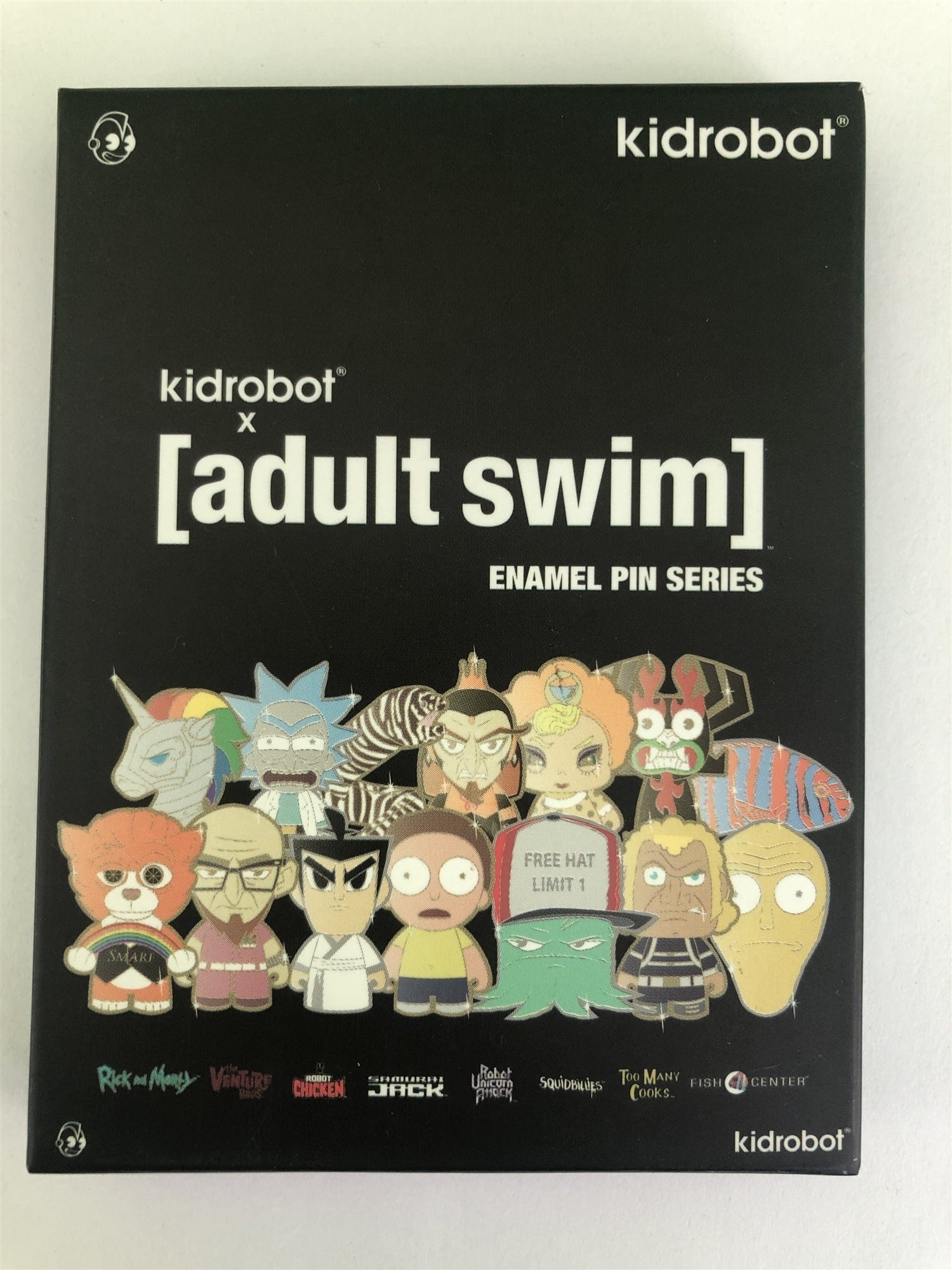 Kidrobot x Adult Swim Enamel Pin Series Surprise Box