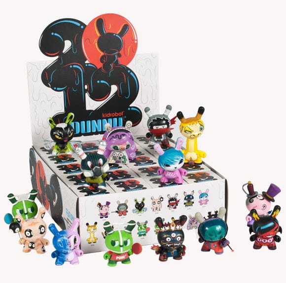 NECA RARE~ Kidrobot Dunny 2012 3" Figure Surprise Box Kawaii Gifts 883975112387