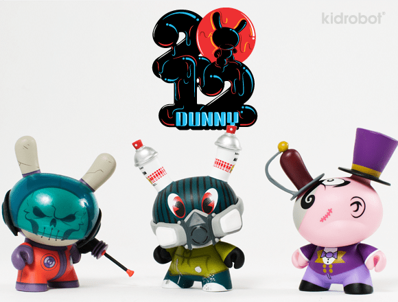 NECA RARE~ Kidrobot Dunny 2012 3" Figure Surprise Box Kawaii Gifts 883975112387