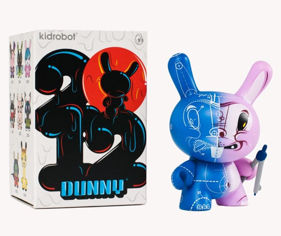 NECA RARE~ Kidrobot Dunny 2012 3" Figure Surprise Box Kawaii Gifts 883975112387