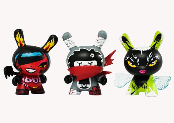 NECA RARE~ Kidrobot Dunny 2012 3" Figure Surprise Box Kawaii Gifts 883975112387