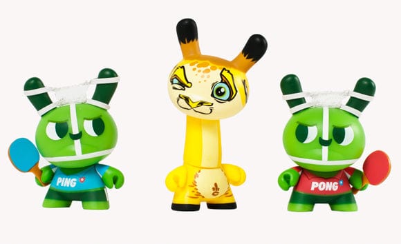 NECA RARE~ Kidrobot Dunny 2012 3" Figure Surprise Box Kawaii Gifts 883975112387
