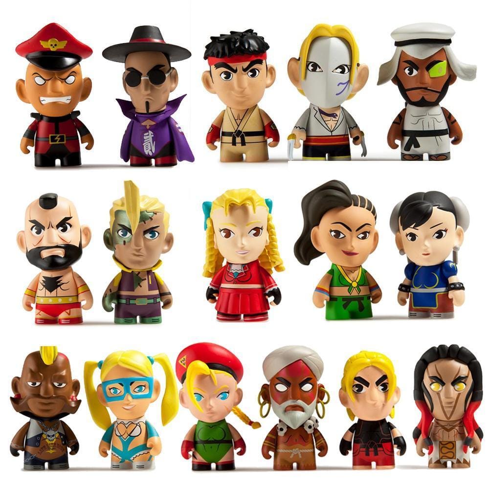 NECA Street Fighter V 3" Figure Surprise Box Kawaii Gifts 883975143978