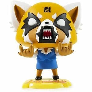 NECA Aggretsuko RAGE Medium Vinyl Figure Kawaii Gifts 883975155278