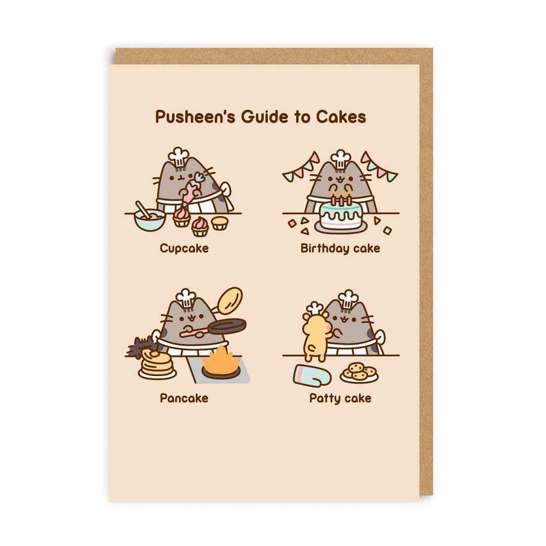 Ohh Deer Pusheen's Guide To Cakes - CLC Kawaii Gifts 5056392406734