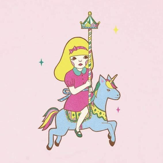 PopKiller Naoshi Escape From A Merry-Go-Round Classic T-Shirt Kawaii Gifts