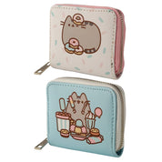 Puckator Ltd Pusheen Foodie Cat Zip Around Small Wallet Purse Kawaii Gifts