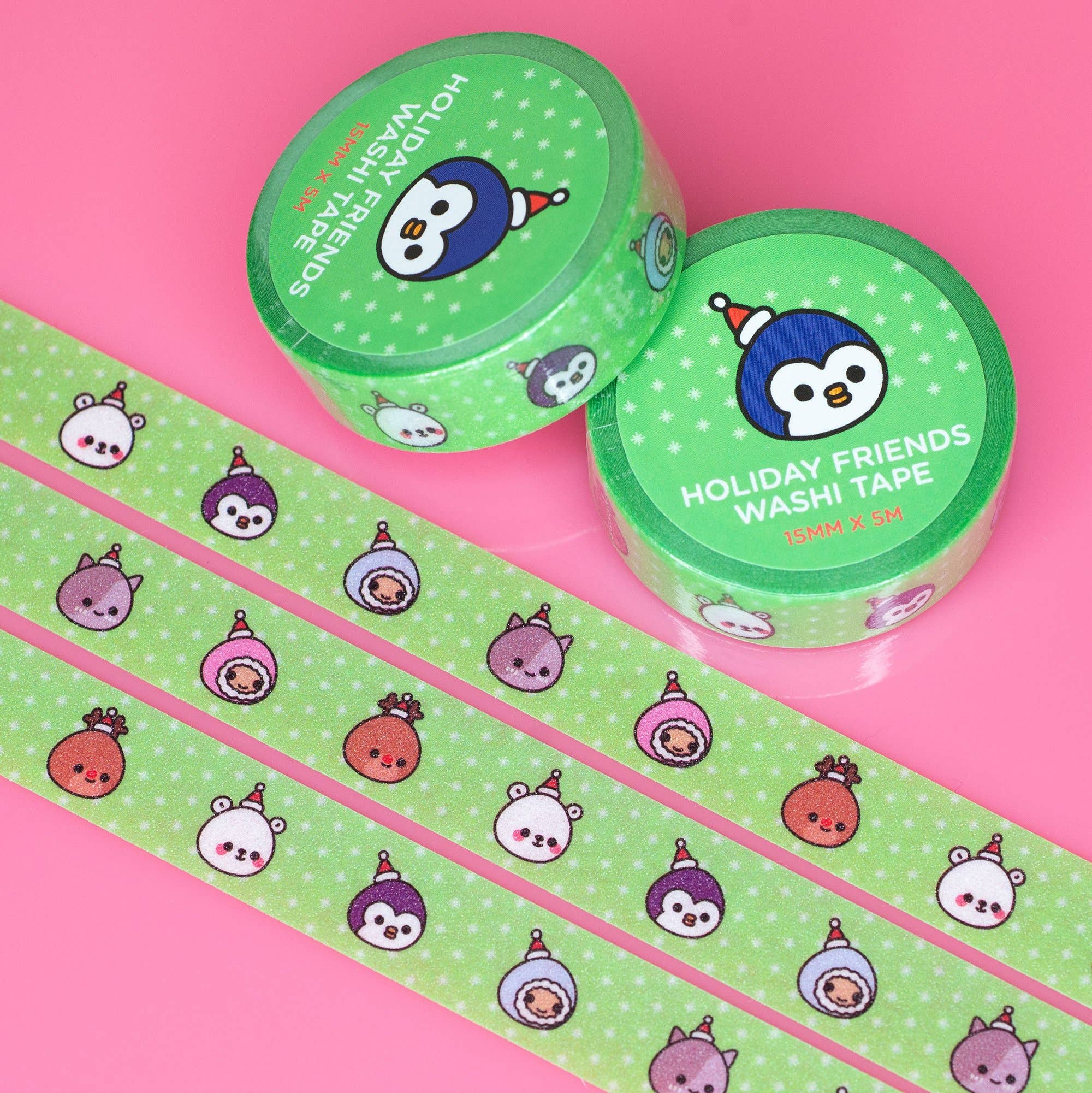 Robot Dance Battle Holiday Friends Glitter Washi Tape Kawaii Gifts 32213685