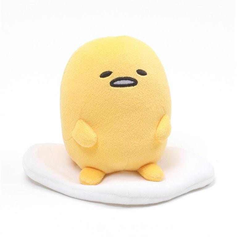 Spin Master Gudetama Lazy Egg 4.5" Signature Sitting Plush Kawaii Gifts 028399106783