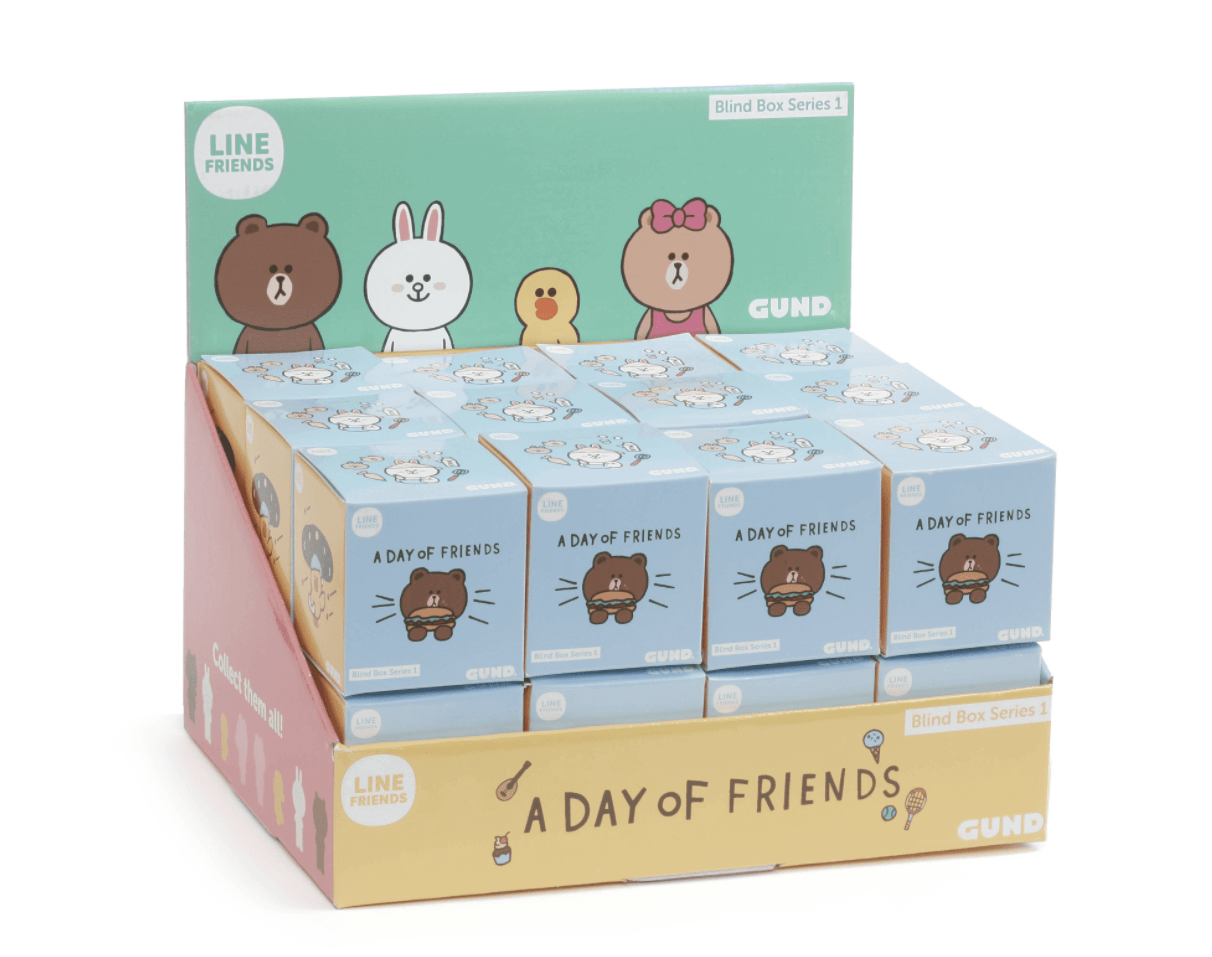 Line Friends Blind Box Series 1 Mini Surprise Plush