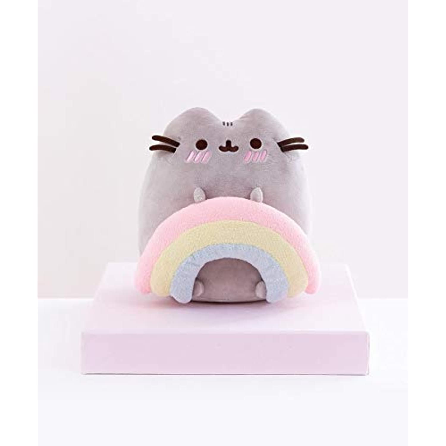Spin Master Pusheen with Rainbow 9.5" Plush Kawaii Gifts 778988317006