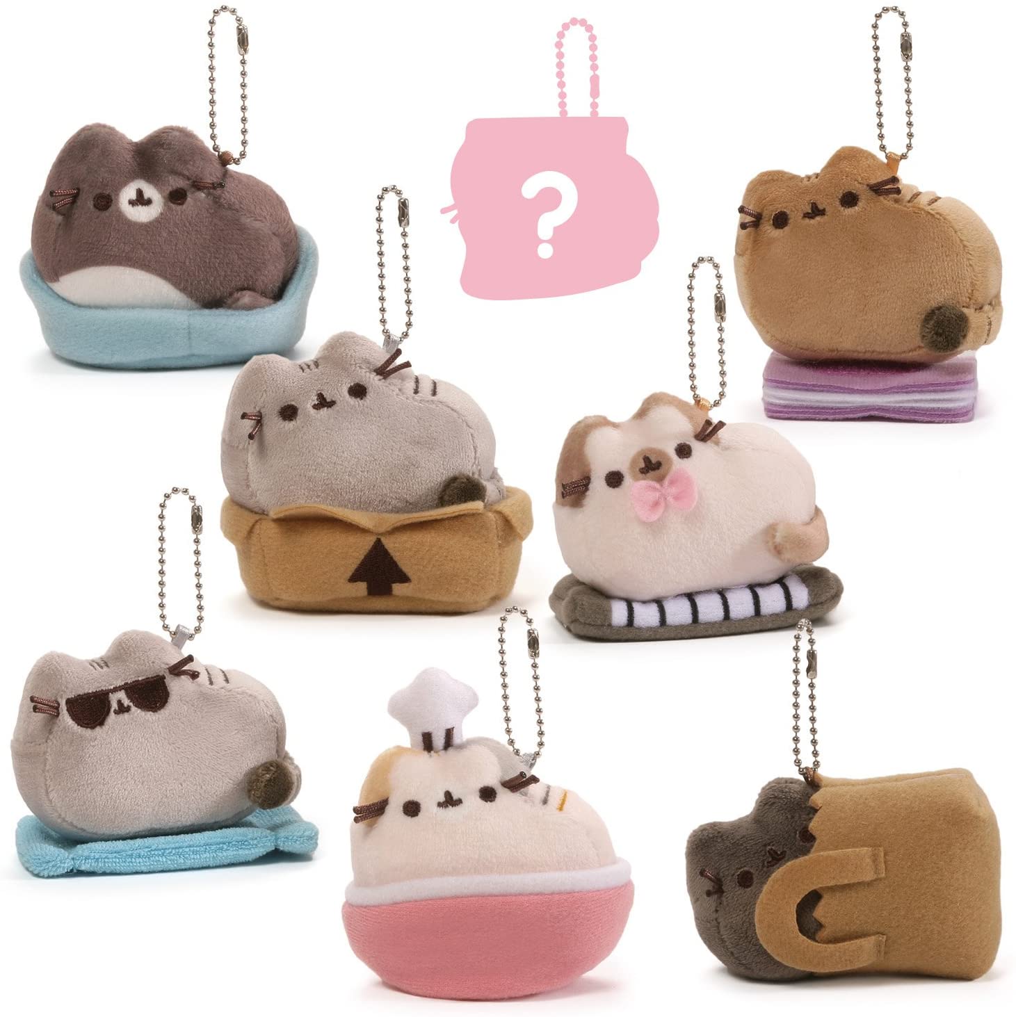 Spin Master Where Cats Sit Pusheen 3" Plush Surprise Box S3 Kawaii Gifts 028399097289