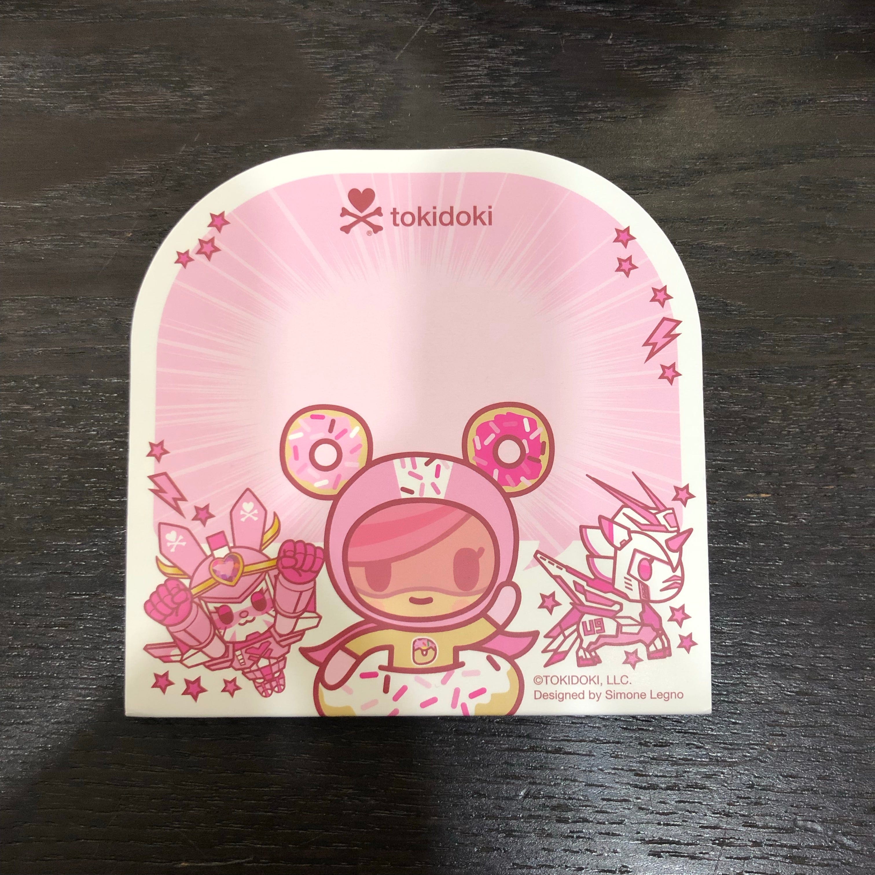 TKDK TokiDoki Donutella to the Rescue Sticky Note Kawaii Gifts 840080898278
