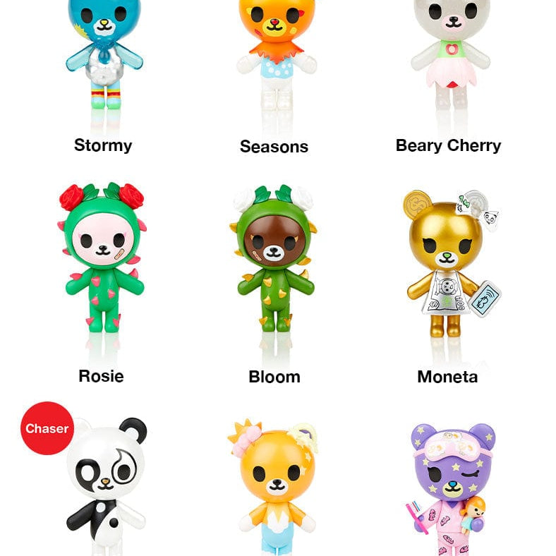 TKDK Lumi and Her Beary Cute Friends Surprise Figure in a Bear Shaped Bottle Kawaii Gifts