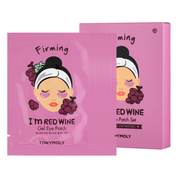 TONYMOLY I'm Gel Eye Mask Box Set Red Wine Kawaii Gifts 8806194025520