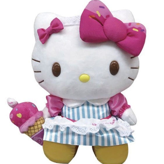 Weactive Hello Kitty 10" Ice Cream Maid Cafe Plush Kawaii Gifts 840805147179