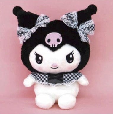 Weactive Kuromi Gingham Caplet Plushies 12 1/4" Plush Kawaii Gifts 840805144727