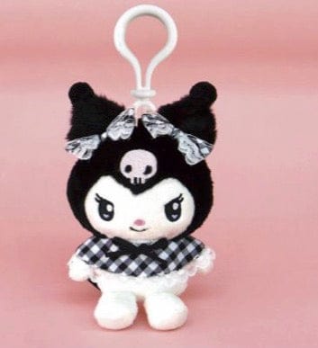 Weactive Kuromi Gingham Caplet Plushies 6" Inch Bag Charm Kawaii Gifts 840805144741