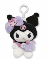 Weactive Kuromi Kawaii Bow and Satchel Plushies Small 5" Kawaii Gifts 840805146752