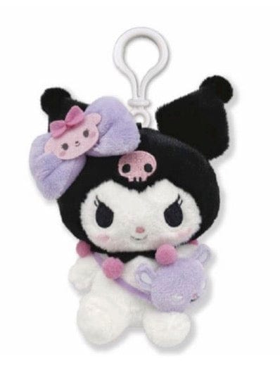 Weactive Kuromi Kawaii Bow and Satchel Plushies Small 5" Kawaii Gifts 840805146752