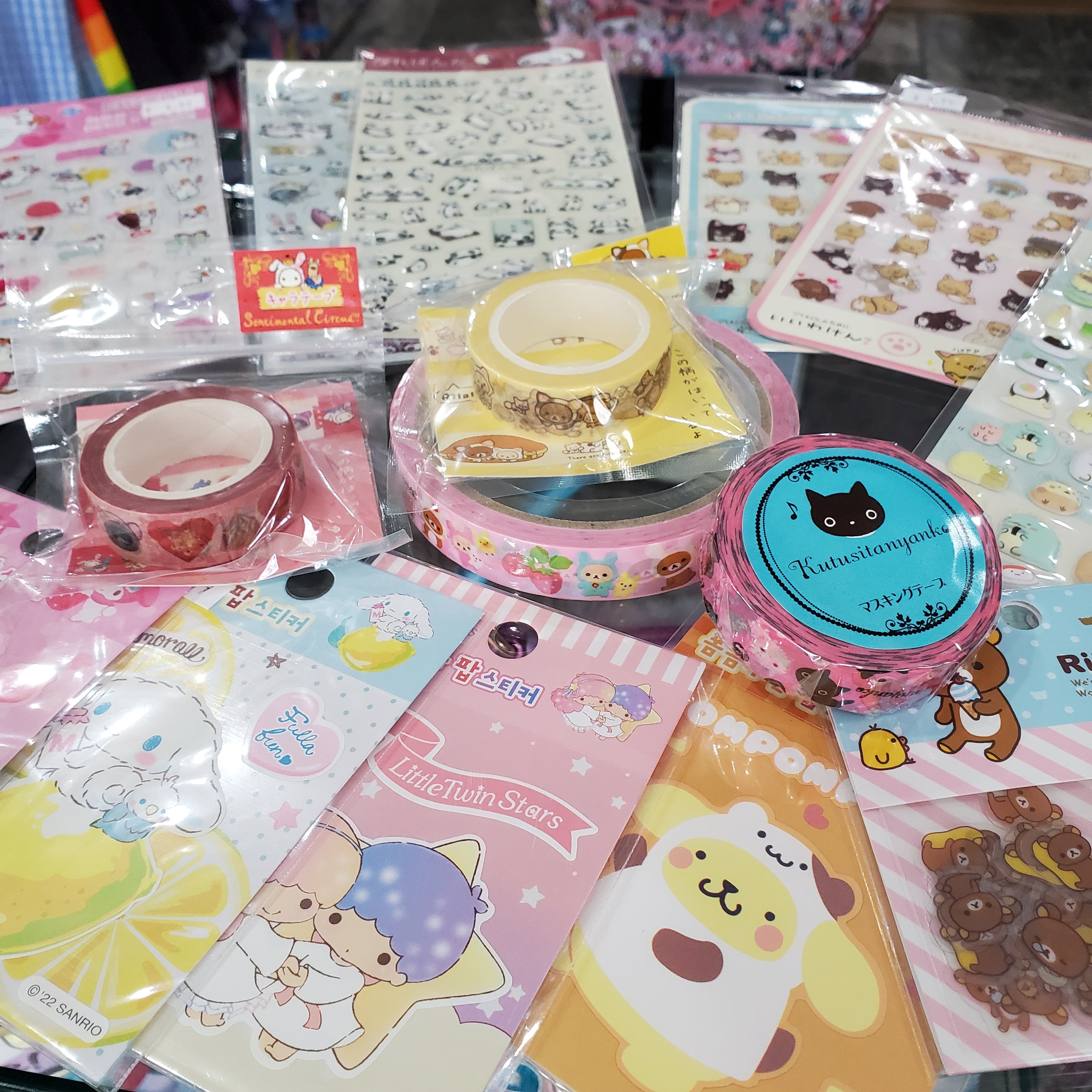 Stickers, Washi & Deco