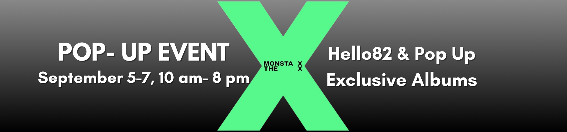 Monsta-X Hello82 Pop-up