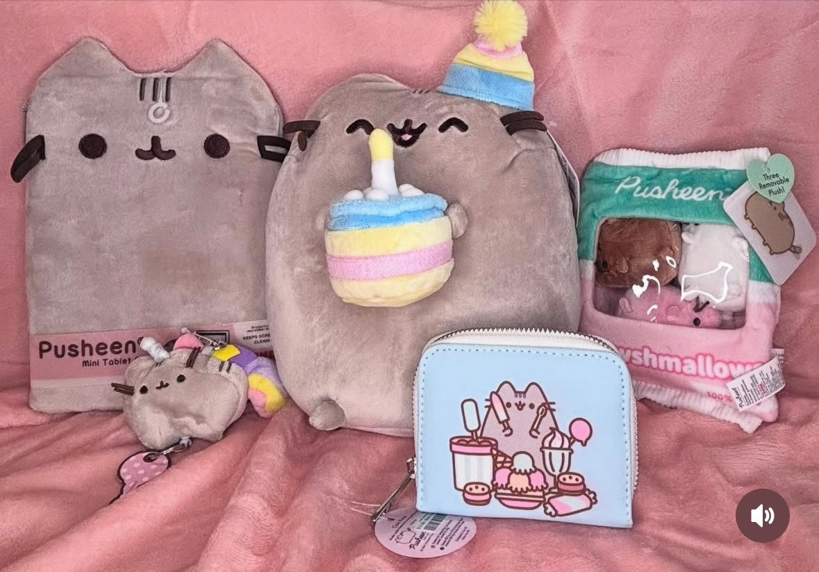 Pusheen Tagged Plush Kawaii Gifts