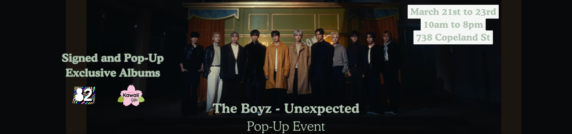 The Boyz- Unexpected Helloo82 Popup exclusive