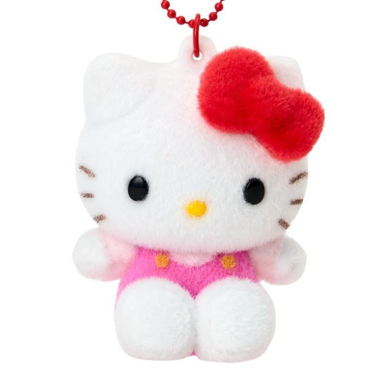 Enesco Sanrio All Stars 3" Flocked Mascot Keychains (10 to Choose From) Hello Kitty Kawaii Gifts 4550624183628